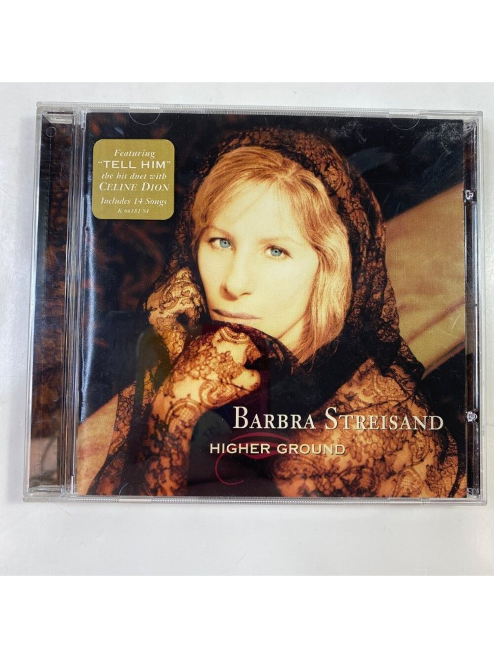 Barbra Streisand – Higher Ground 1997 CD Pop Columbia Featuring Tell Him